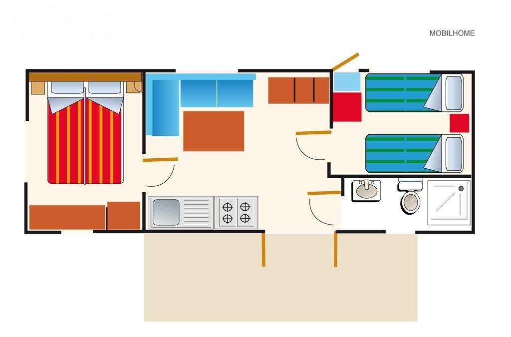 Oliholiday Mobilehomes - Cavallino 外观 照片